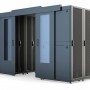 Двери для систем коридора раздвижные 47U (900x1200), для шкафов серверных ЦОД, ШТ-НП-СЦД-47U, СЦД-Д-
