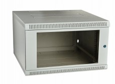 Шкаф телекоммуникационный настенный разборный 19”,12U(600x450), ШТ-НСр-12U-600-450-С дверь стекло СС