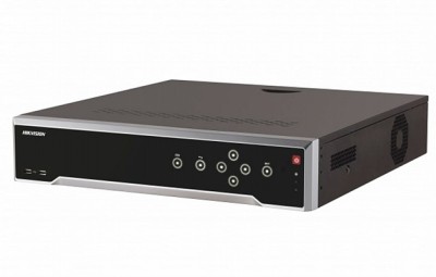 DS-7732NI-K4/16P 32-х канал. IP-видеорег. c PoE, входящий поток 256Мб/с, разрешение записи до 8М