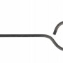 Крюк для открывания крышки люка с омедненным наконечником КОК-2