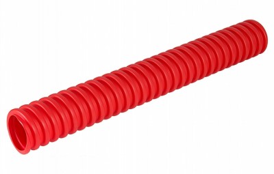 Труба ПНД гибкая для кабельной канализации д.75, 550Н, SN18 с протяжкой, 50м