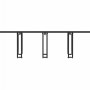Органайзер кабельный горизонтальный с двойными проволочными кольцами 19" ОКГКО-19"-1U