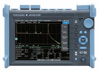Рефлектометр Yokogawa AQ7280-HR/SB + AQ7282A-UFC/PC/SLS + AQ7282M-UFC/SLS SM/MM, 850/1300/1310/1550