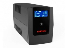 INFOLCD1200I Линейно-интерактивный ИБП, Info, 1200VA/720W, 4xIEC C13, USB + RJ45, LCD, 2x7Aч