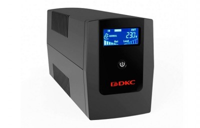 INFOLCD1200I Линейно-интерактивный ИБП, Info, 1200VA/720W, 4xIEC C13, USB + RJ45, LCD, 2x7Aч