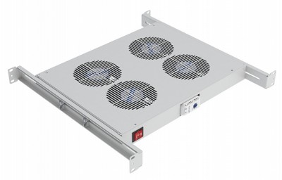 Вентиляторный модуль , 4 вентилятора с термореле ВМ-4-19"-Т ССД