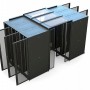 Крыша для систем коридора со стеклом 600 мм для шкафа серверного ШТ-НП-СЦД-x-600-x, СЦД-К-600, RAL90