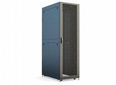 Шкаф телеком. напольный серверный ЦОД 19",42U(800x1200) , ШТ-НП-СЦД-42U-800-1200-П2П передняя дверь