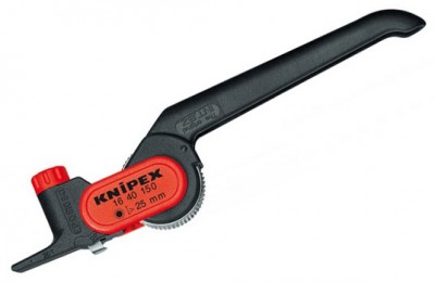 KN-1640150 Нож плужковый Knipex д/удаления внешней оболочки кабеля Д>25мм