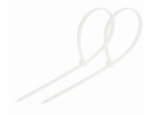 07-0400-8 Хомут-стяжка кабельная нейлоновая REXANT 400 x7,6 мм, белая, упаковка 100 шт.
