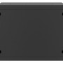 Шкаф телекоммуникационный настенный разборный черный 19”,9U(600x350), ШТ-НСр-9U-600-350-П-Ч дверь пе