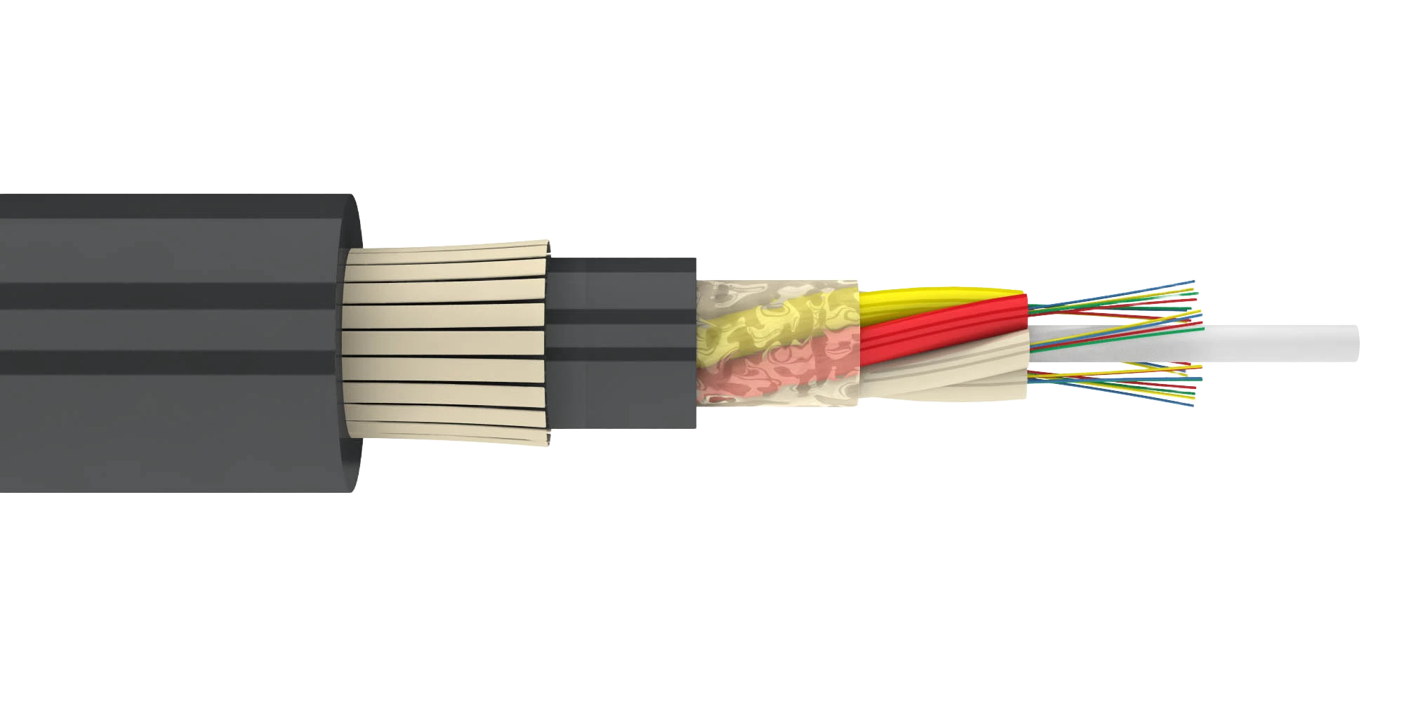 Кабель оптический ДПТс-П-16У (2х8)-10кН