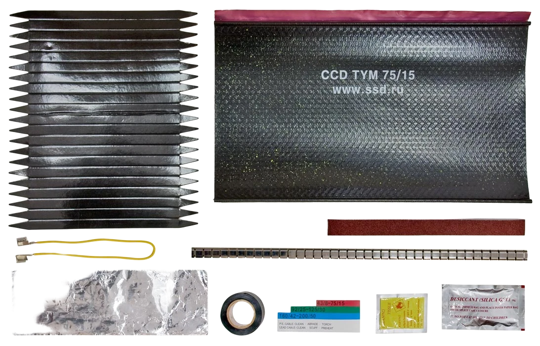 Термоусаживаемая муфта КМТ 43/8-150 ССД