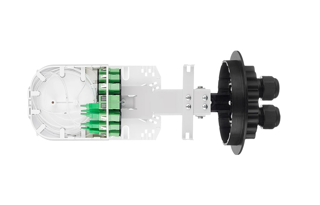 Муфта-кросс МКО-С6/СМ4-1PLC4-SC/APC-10SC-10SC/APC-1SC/APC ССД