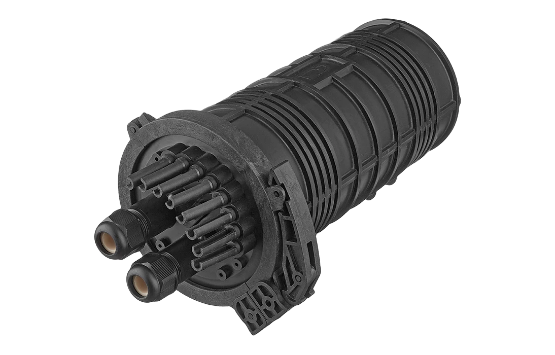 Муфта-кросс оптическая МКО-С6/СМ4-1PLC8-SC/APC-10SC-10SC/APC-1SC/APC ССД