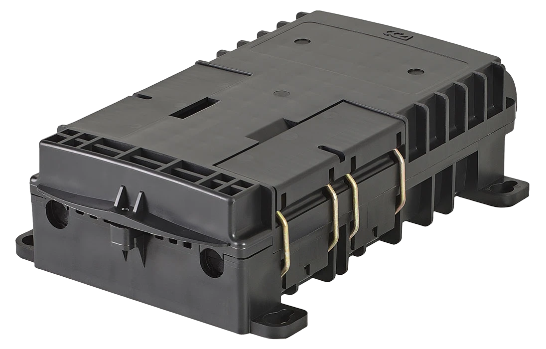 Муфта-кросс оптическая МКО-П1-М/C09-1PLC4-SC/APC-10SC-10SC/APC-2SC/APC ССД