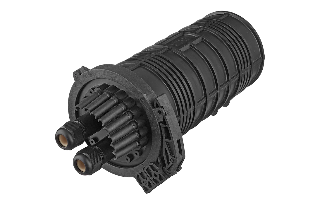Муфта-кросс оптическая МКО-С6/СМ4-1PLC4-SC/APC-10SC-10SC/APC-1SC/APC ССД