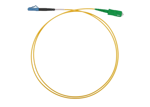 Шнур ШОС-SM/2.0   мм-LC/UPC-SC/APC-1.0  м ССД HS