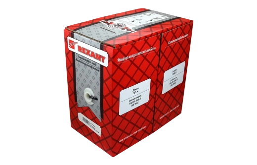 01-0120 REXANT Кабель витая пара FTP 1PR 24AWG, CAT5e (бухта 305 м)