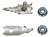 7000031492/80610414866 Скотчлок® 4460-D соединитель экрана кабеля до 100 пар