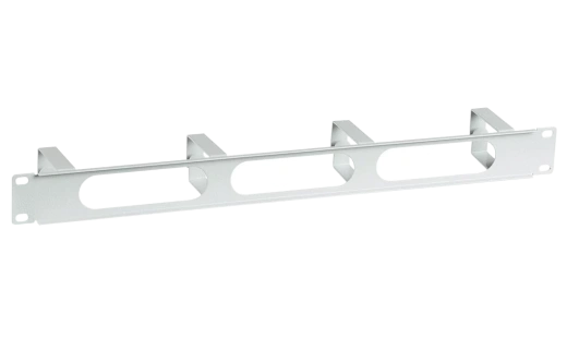 Органайзер кабельный горизонтальный с окнами 4 кольца 1U ОКО-19