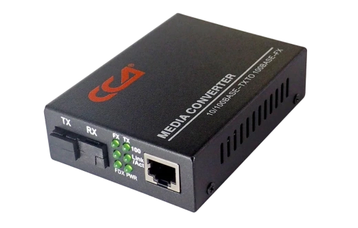 Медиаконвертер 100M, Tx1550/Rx1310 20km, RJ45 SC