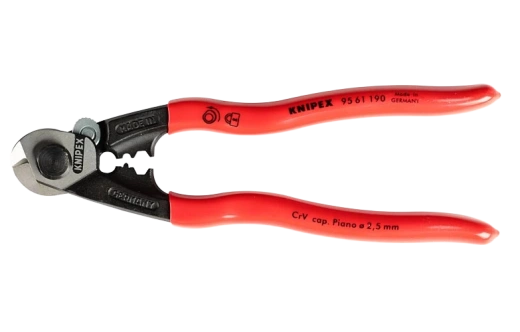 KN-9561190 Кусачки Knipex для кабелей и канатов (9561, 190мм) (тросокусы)