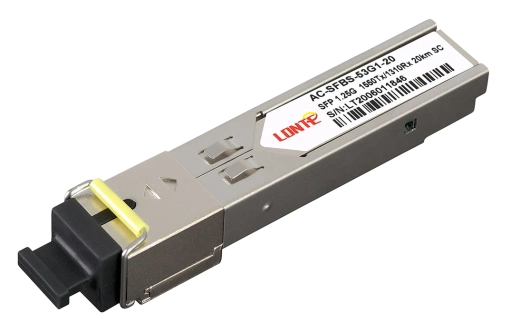 SFP WDM 1.25G Tx1550/Rx1310 20km SC DDM