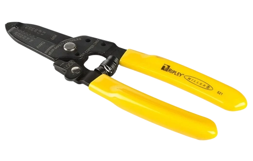 Стриппер Miller T-типа Multi-Wire 821 для снятия оболочек 0.4-1.3 мм (26-16 AWG)