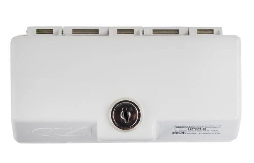 Коробка КРТП-В/10-Р плинт LSA-PROFIL, замок, ключ 41144 ССД