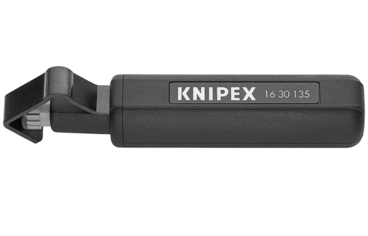 KN-1630135SB Стриппер для круглого кабеля из ПВХ, резины, силикона, тефлона (ПТФЭ), Ø 6 -29 мм, длина 135 мм, SB