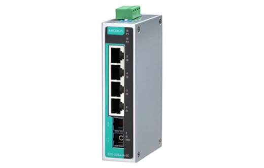 Коммутатор Moxa EDS-205A-S-SC