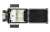 Муфта-кросс МКО-Ш1/С09-1PLC8-SC/APC-10SC-9SC/APC-1SC/APC ССД