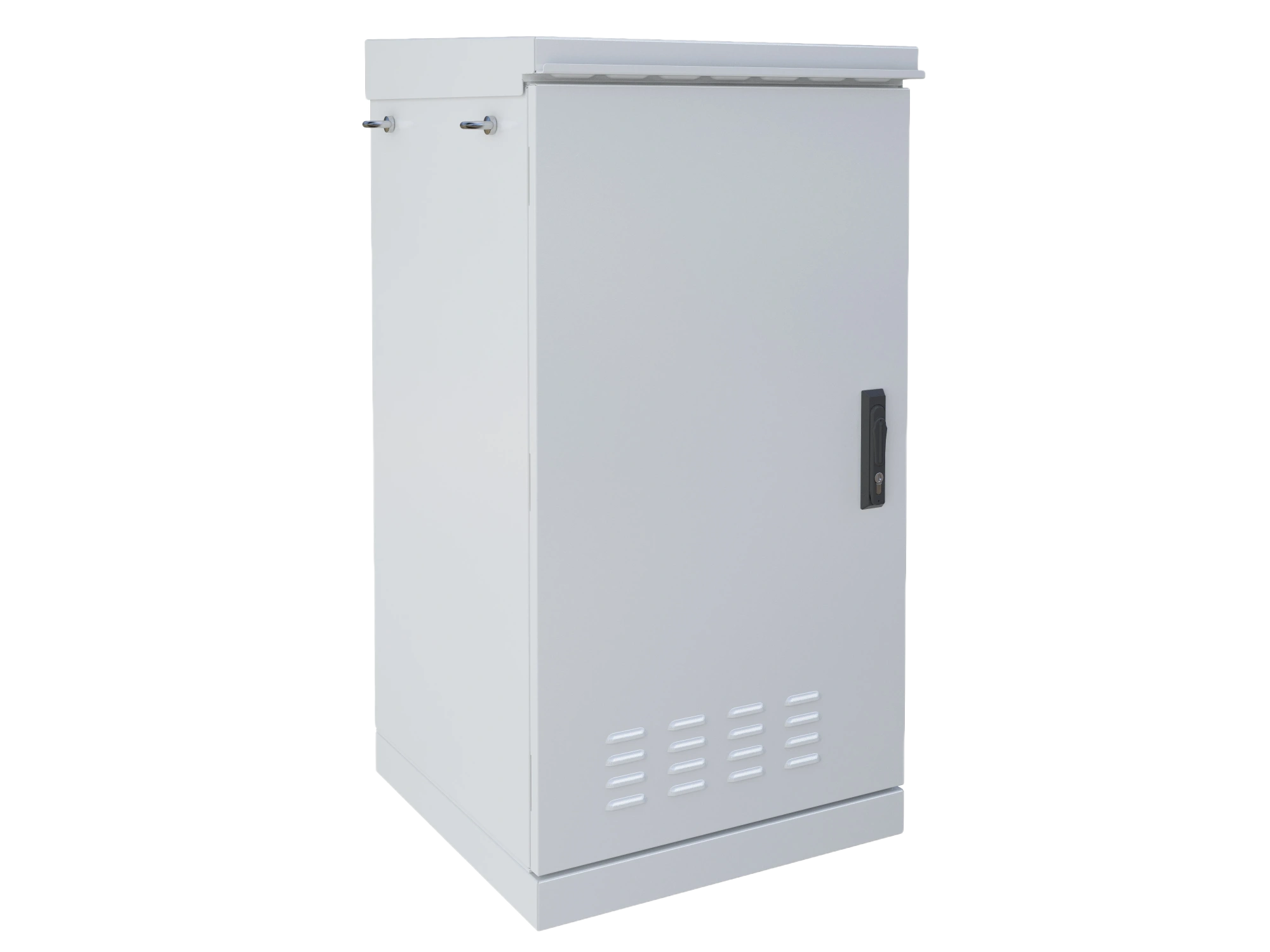 Шкаф климатический  напольный с комплектацией 19",18U(600x600) ШКТ-НП-18U-600-600-КОМ-3