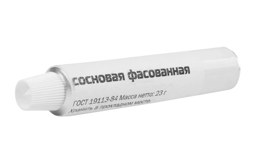 Канифоль сосновая фасованная  в тубах, 23 гр ССД