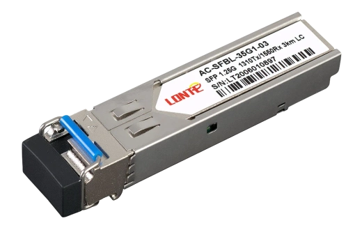 SFP WDM 1.25G Tx1310/Rx1550 3km LC DDM