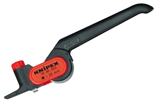 KN-1640150 Нож плужковый Knipex д/удаления внешней оболочки кабеля Д>25мм