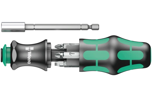 WE-134491	Kraftform Kompakt 28 с сумкой, набор бит с отвёрткой-битодержателем, 6 пр.