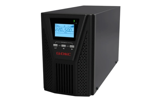 SMALLT1A10S Онлайн ИБП, Small Tower, 1000VA/900W, 2xSchuko, USB, 3x7Ач