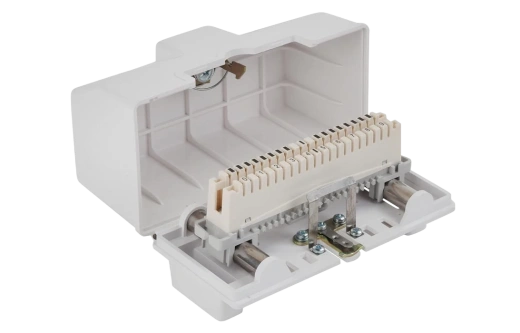 Коробка КРТП-В/10-Р плинт LSA-PROFIL, замок, ключ 41144 ССД