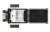 Муфта-кросс МКО-Ш1/С09-10SC-8SC/APC-8SC/APC ССД