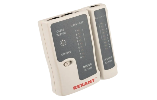 12-1006 Тестер кабеля RJ-45+RJ-11 468 REXANT