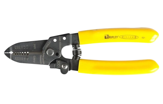 Стриппер Miller T-типа Multi-Wire 821 для снятия оболочек 0.4-1.3 мм (26-16 AWG)