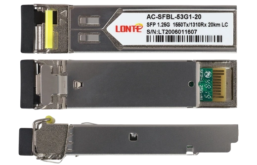 Модуль SFP WDM 1.25G Tx1550/Rx1310 20km LC DDM