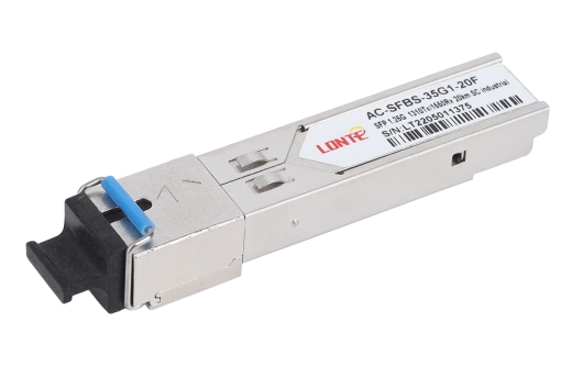 Модуль SFP WDM 1.25G Tx1310/Rx1550 20km SC DDM Industrial