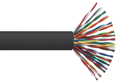 LC1-C5E10-121 ITK Кабель связи витая пара U/UTP, кат.5E, 10 пар 10х2х24AWG solid, LSZH, 305м, серый