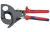 KN-9531280	Кабелерез с трещоткой, Ø 52 мм (380 мм², MCM 750), Al секторный кабель до 4 х 150 мм², длина 250 мм