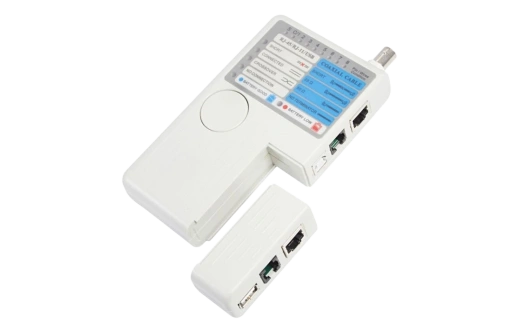 12-1003 Тестер кабеля универсальный 5 в 1  RJ-45+RJ-11+1394+USB+BNC  3468  REXANT