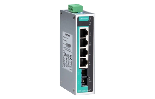 Коммутатор Moxa EDS-205A-S-SC