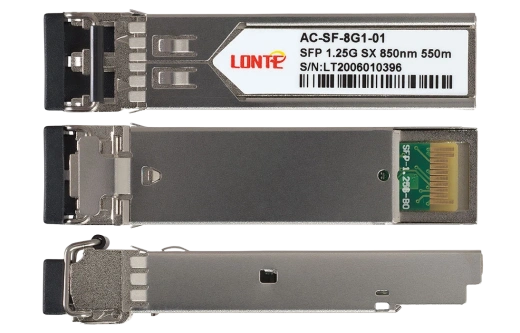 Оптический трансивер SFP 1.25G 850nm 550m LC MMF DDM